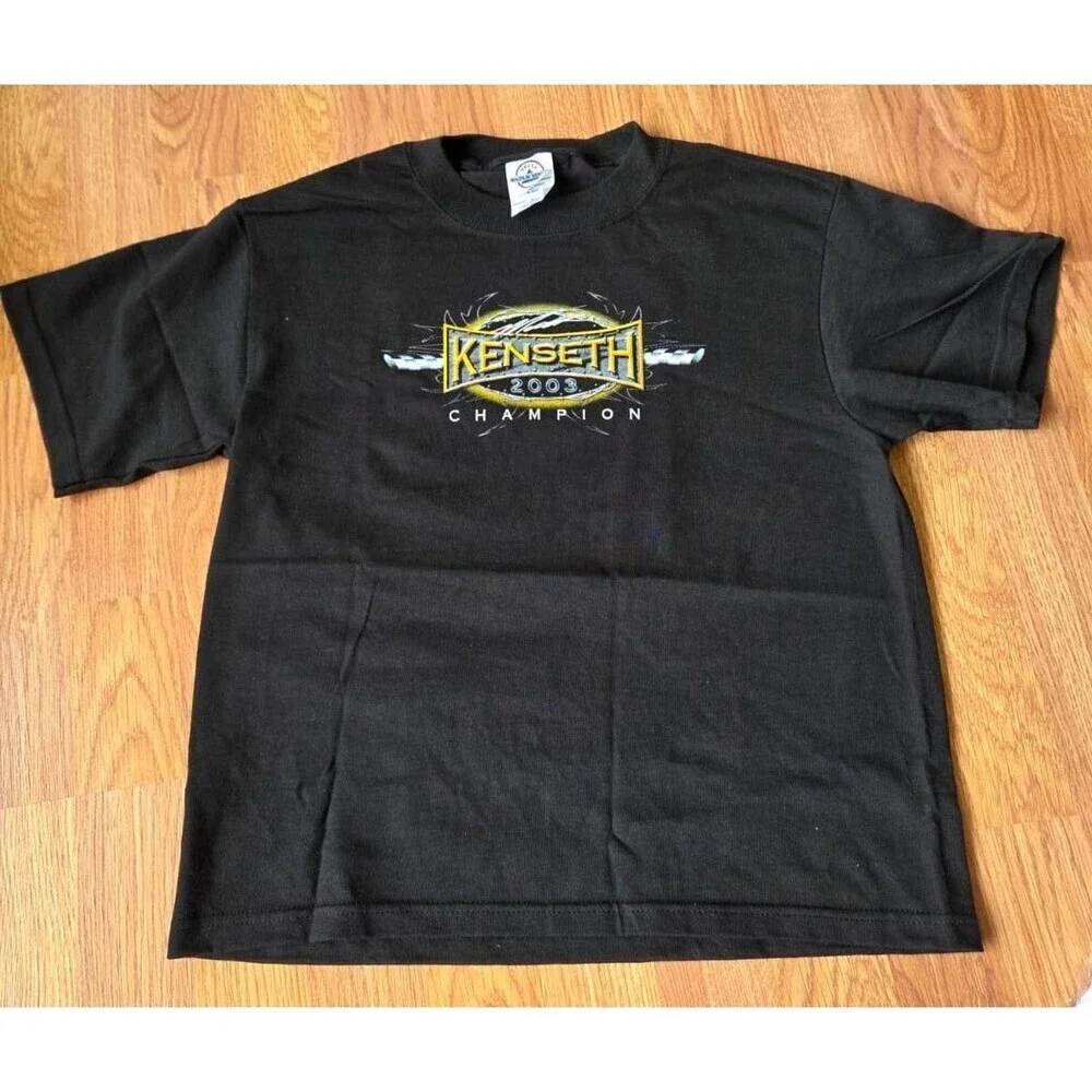 Vtg Y2K 2003 Racing Matt Kenseth #17 NASCAR Kids Tshirt SZ XS, S, M Dewalt Ford